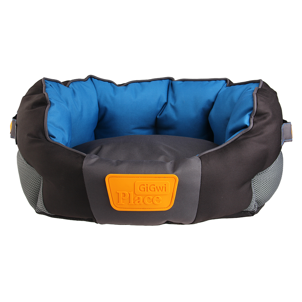 Soft Bed Blue & Black