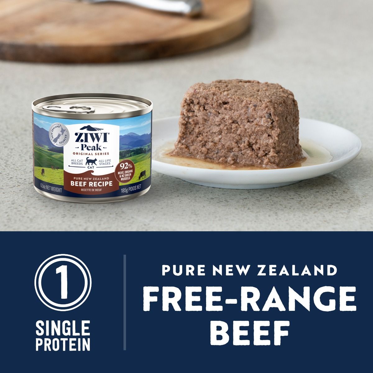 Ziwi Peak Beef Cat Wet Food