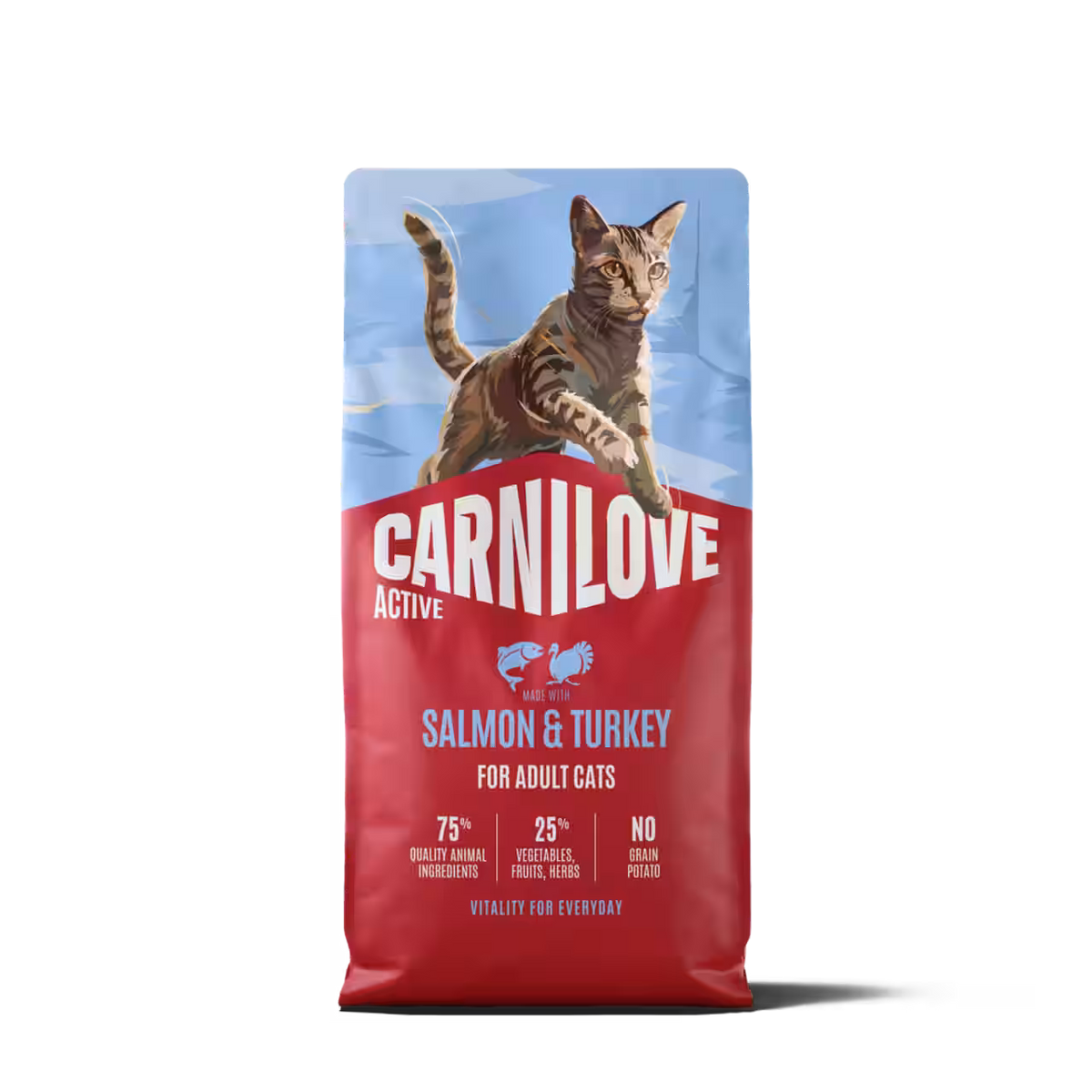 Carnilove Active Salmon & Turkey for Adult All Breeds Dry Cat Food