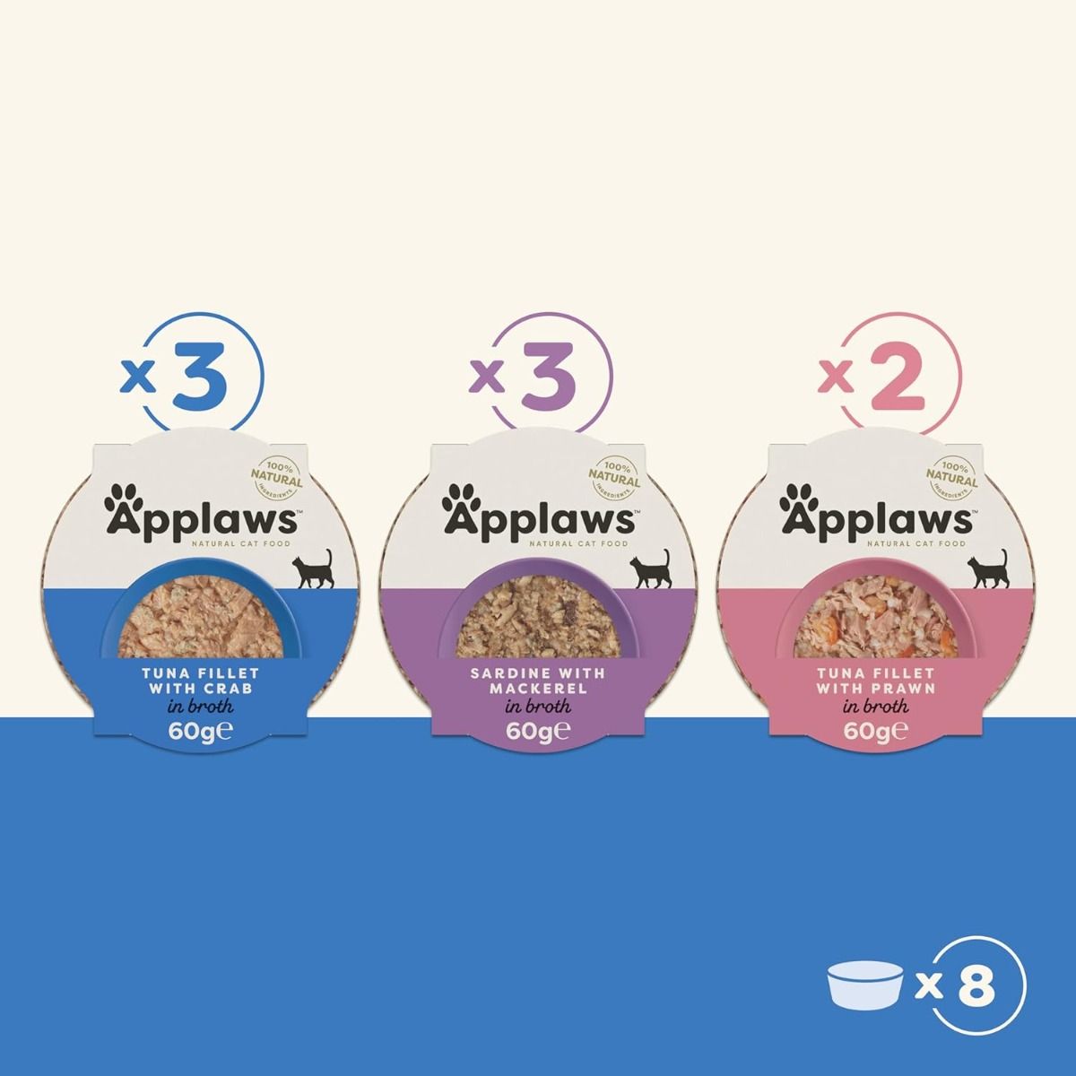 Applaws Multipack Fish Selection Cat Wet Food