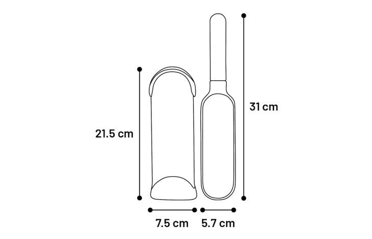 Flamingo Fura Cat Hair Remover White/Grey