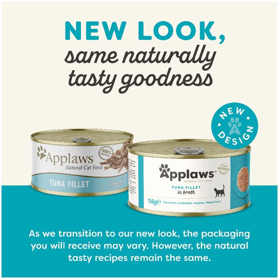 Applaws Tuna Fillet Cat Wet Food (156g)