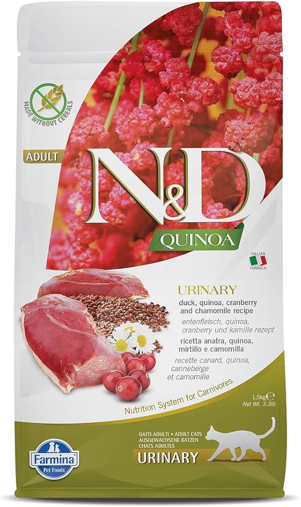 Farmina N&D Quinoa Urinary Duck Cat Dry Food