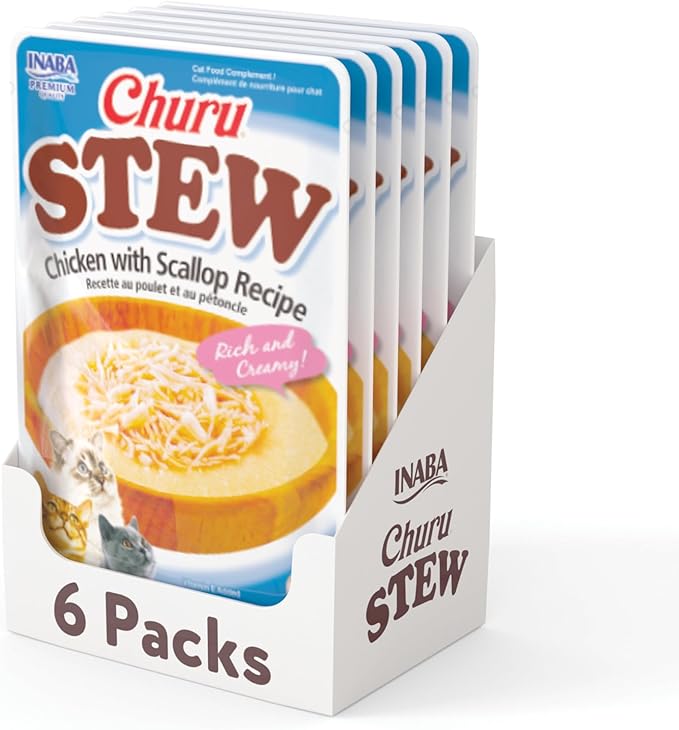 Inaba Churu Stew Chicken with Scallop Recipe expire date 19-08-2026