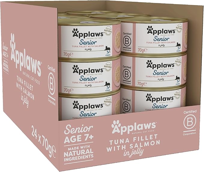 Applaws Senior Tuna with Salmon in Jelly Wet Cat Food