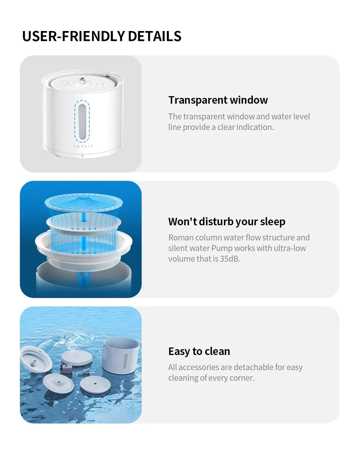 PETKIT Eversweet Solo 2 Automatic Water Fountain