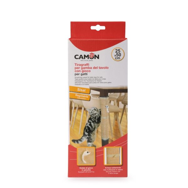 Sisal And Polyester Scratching Carpet For Table Legs