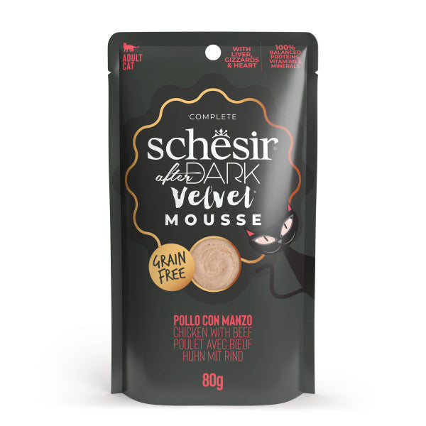 After Dark Velvet Mousse Chicken with Beef