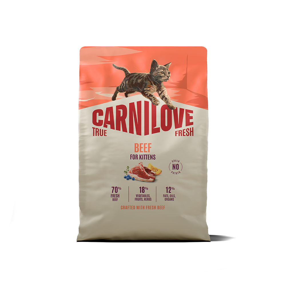 Carnilove True Fresh Beef for Kittens Dry Cat Food