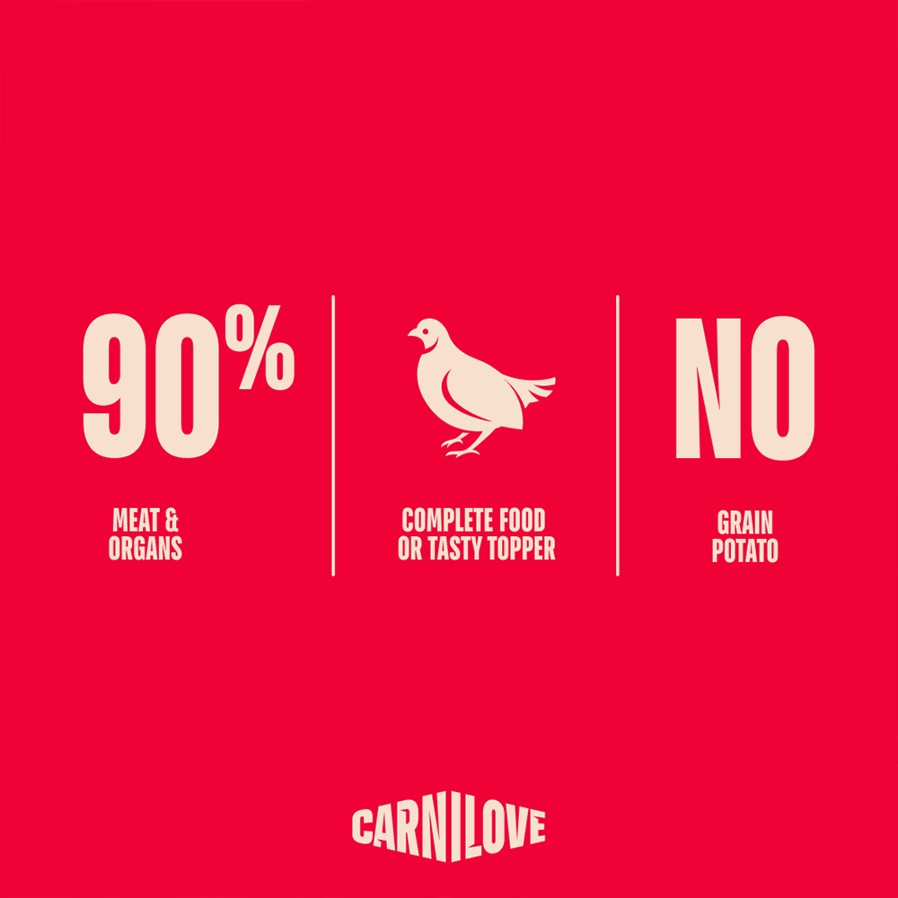 Carnilove Quail Fillets in Jelly enriched with Dandelion Wet Cat Food Pouch