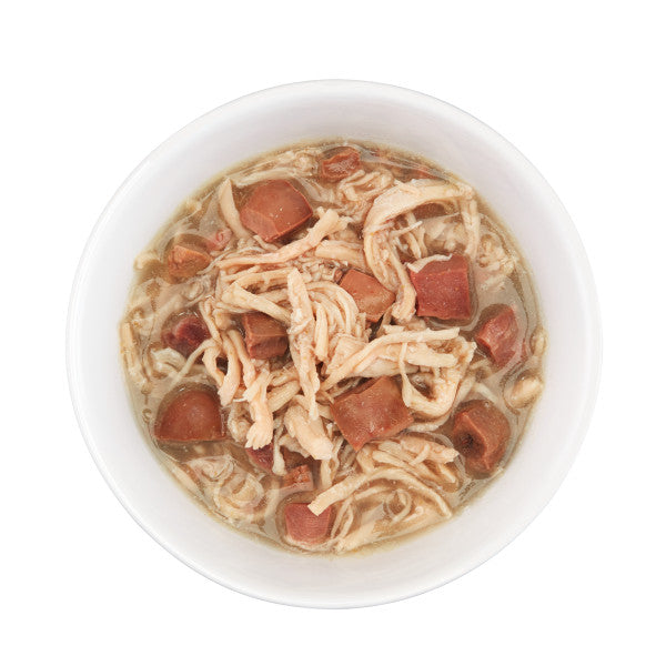 After Dark Chicken in Broth