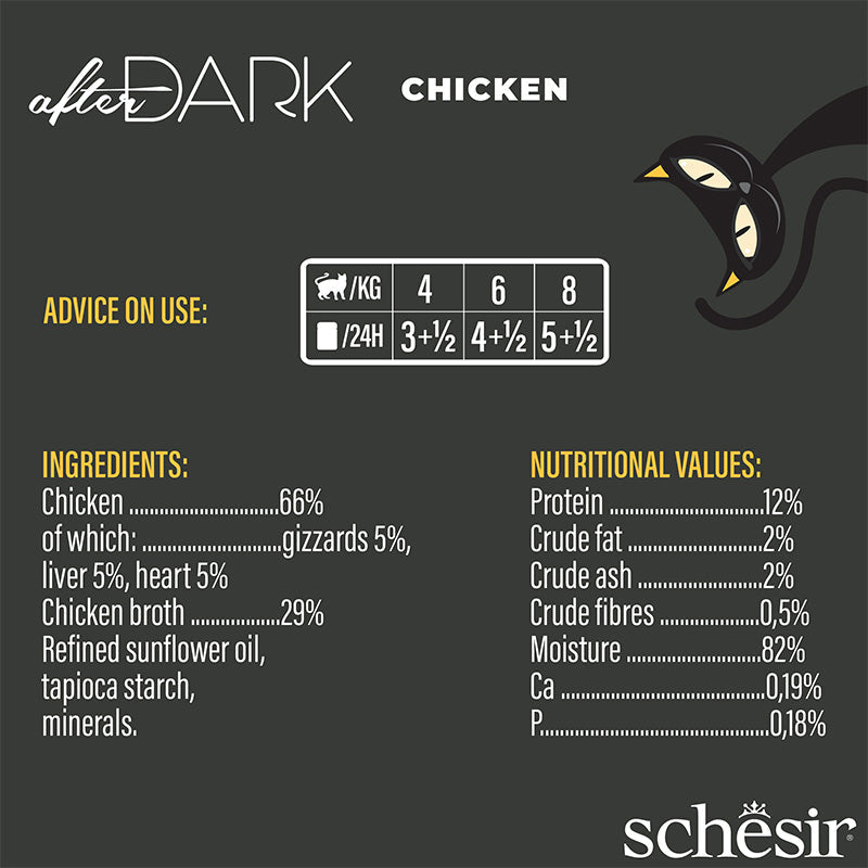 After Dark Chicken in Broth