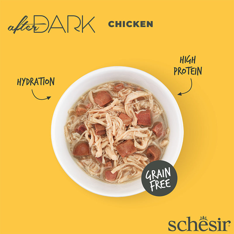 After Dark Chicken in Broth