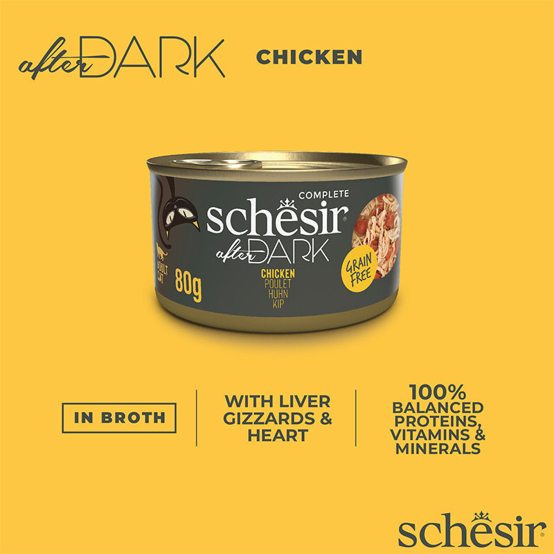 After Dark Chicken in Broth