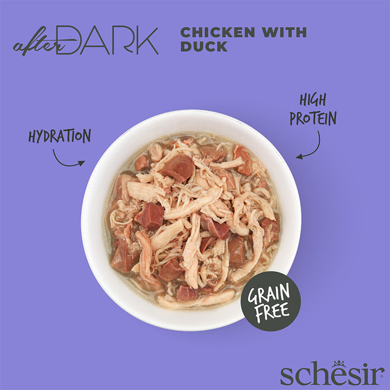 After Dark Chicken with Duck in Broth