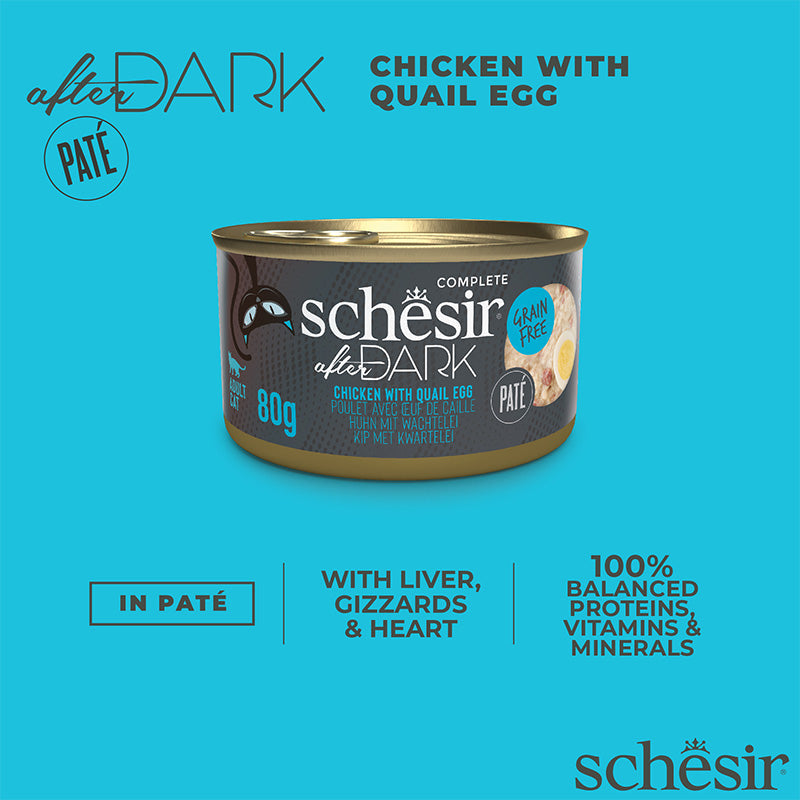 After Dark Chicken with Quail Egg in Pate