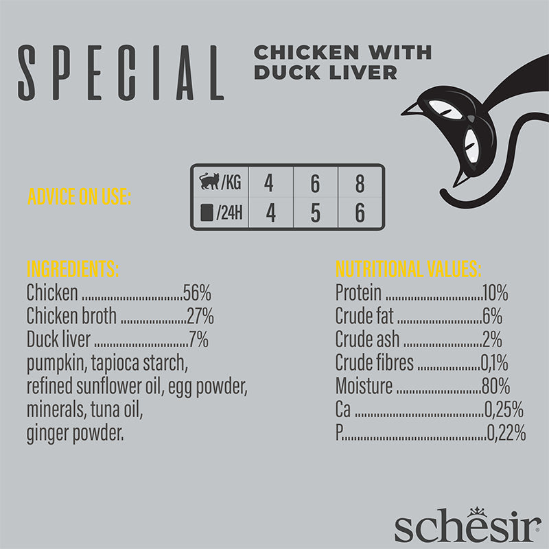 Special Mousse (Exigent) For Cat Chicken With Duck Liver Wet Food