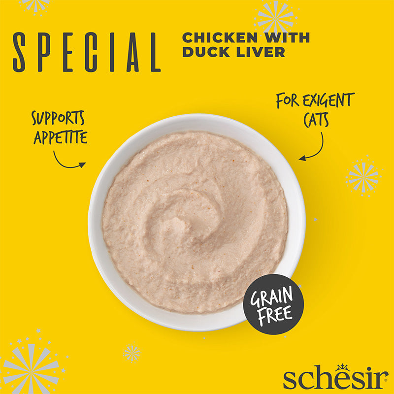 Special Mousse (Exigent) For Cat Chicken With Duck Liver Wet Food