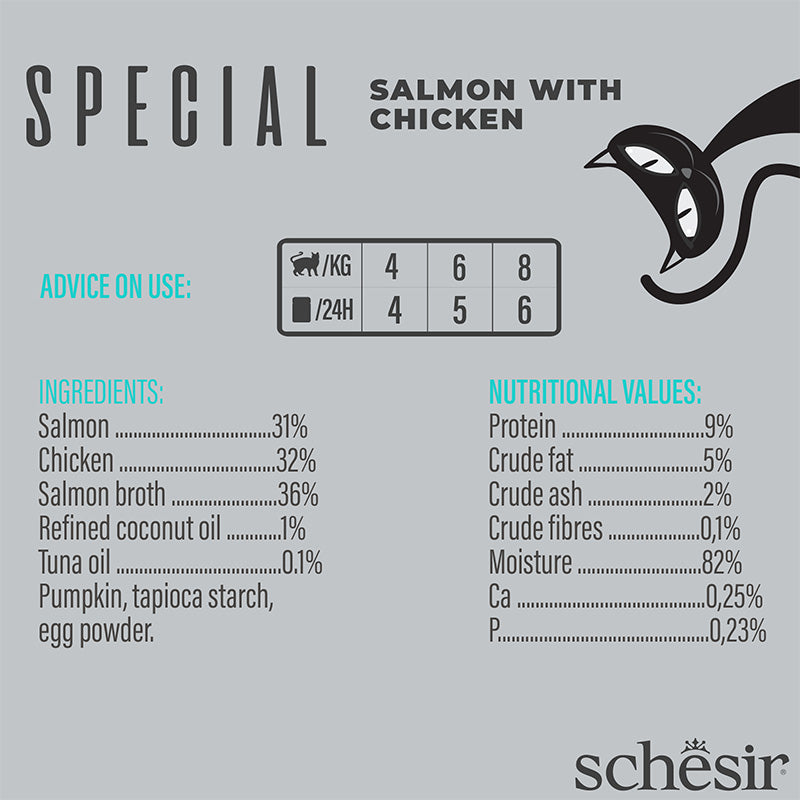 Special Mousse (Skin & Coat) For Cat Salmon With Chicken Wet Food