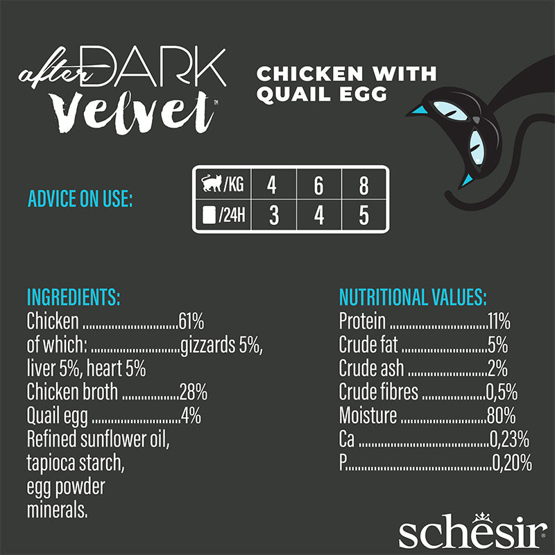 After Dark Velvet Mousse Chicken with Quail Egg