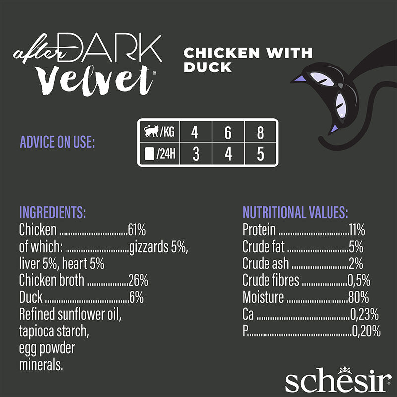 After Dark Velvet Mousse Chicken with Duck