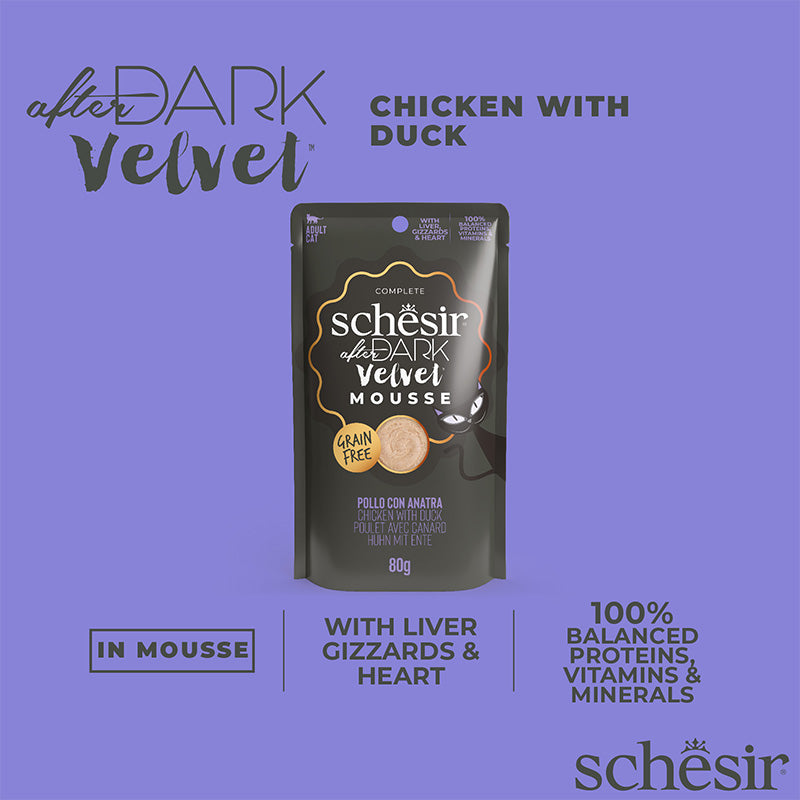 After Dark Velvet Mousse Chicken with Duck