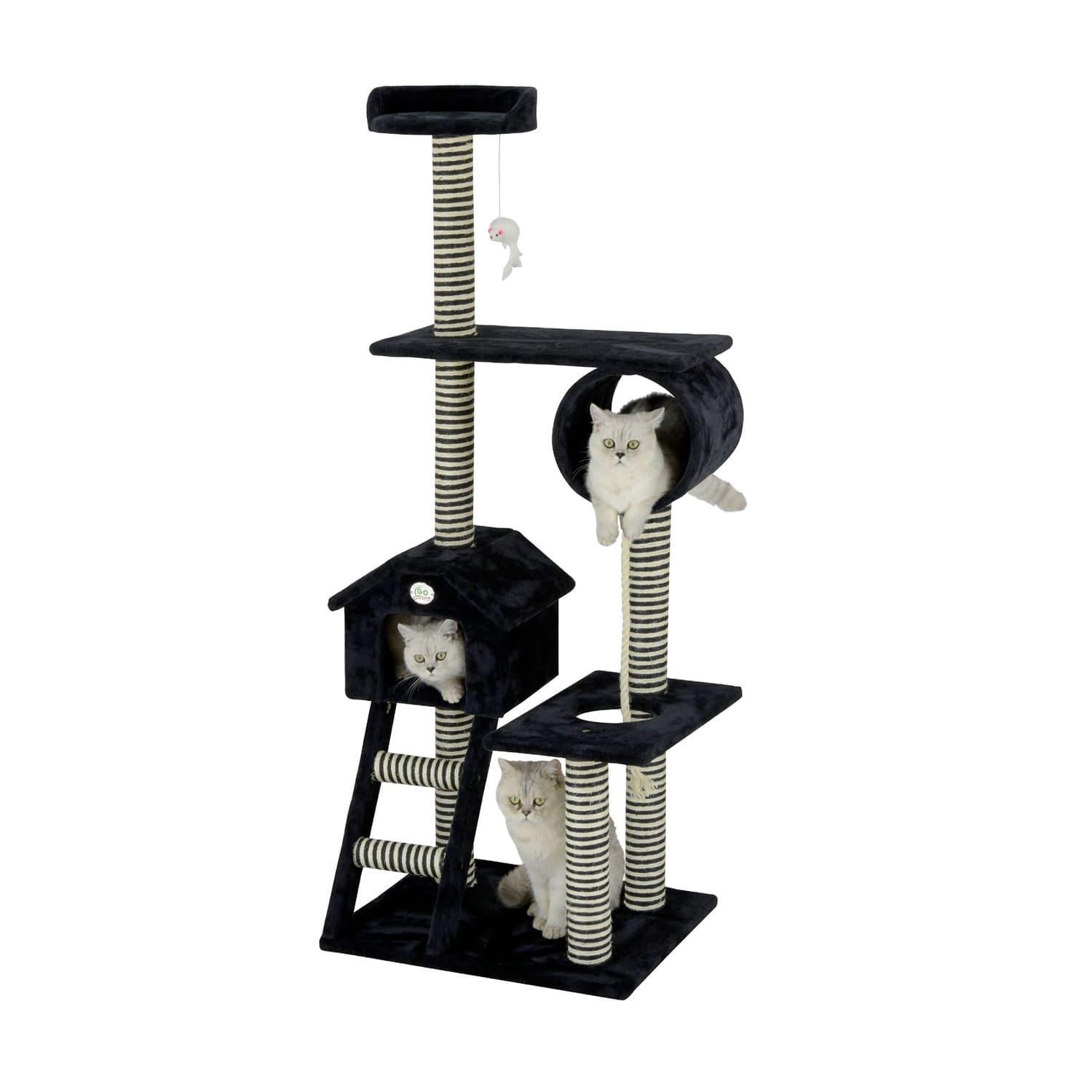 Go Pet Club 60 Black Cat Tree