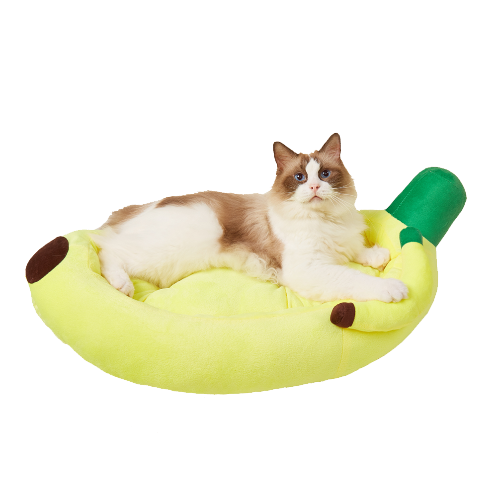 Banana Pet Bed ASH Pet Shop