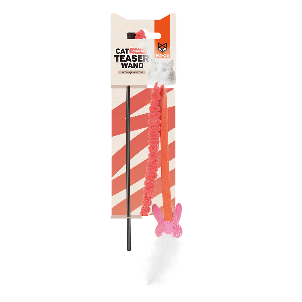 Cat Teaser Wand Assorted Colors