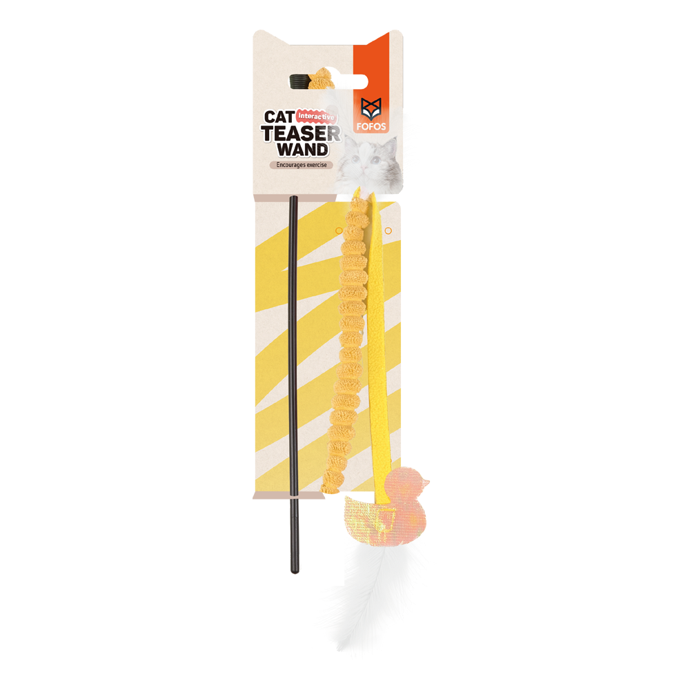 Cat Teaser Wand Assorted Colors