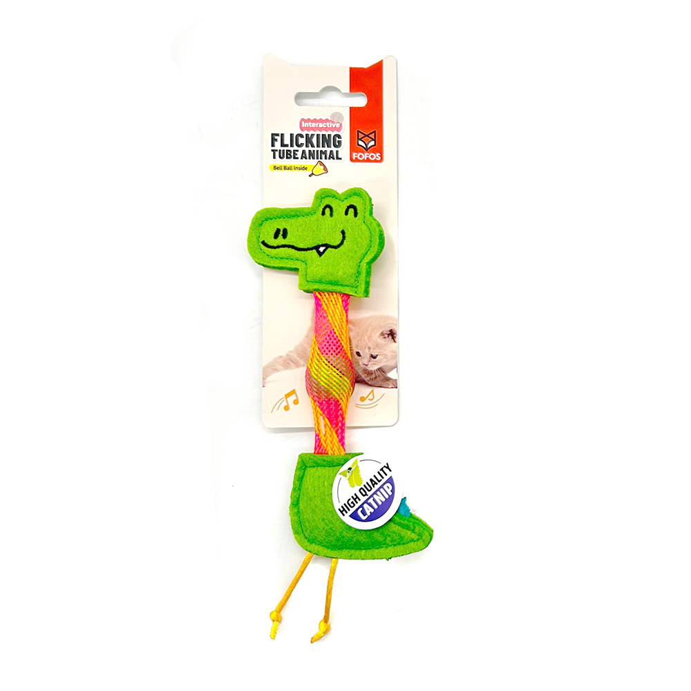 FOFOS Flick Tube Cat Toy
