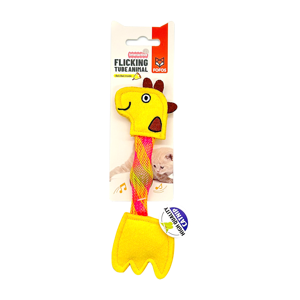 FOFOS Flick Tube Cat Toy
