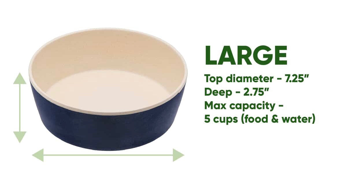 Classic Bamboo Cat Bowl (Plain)