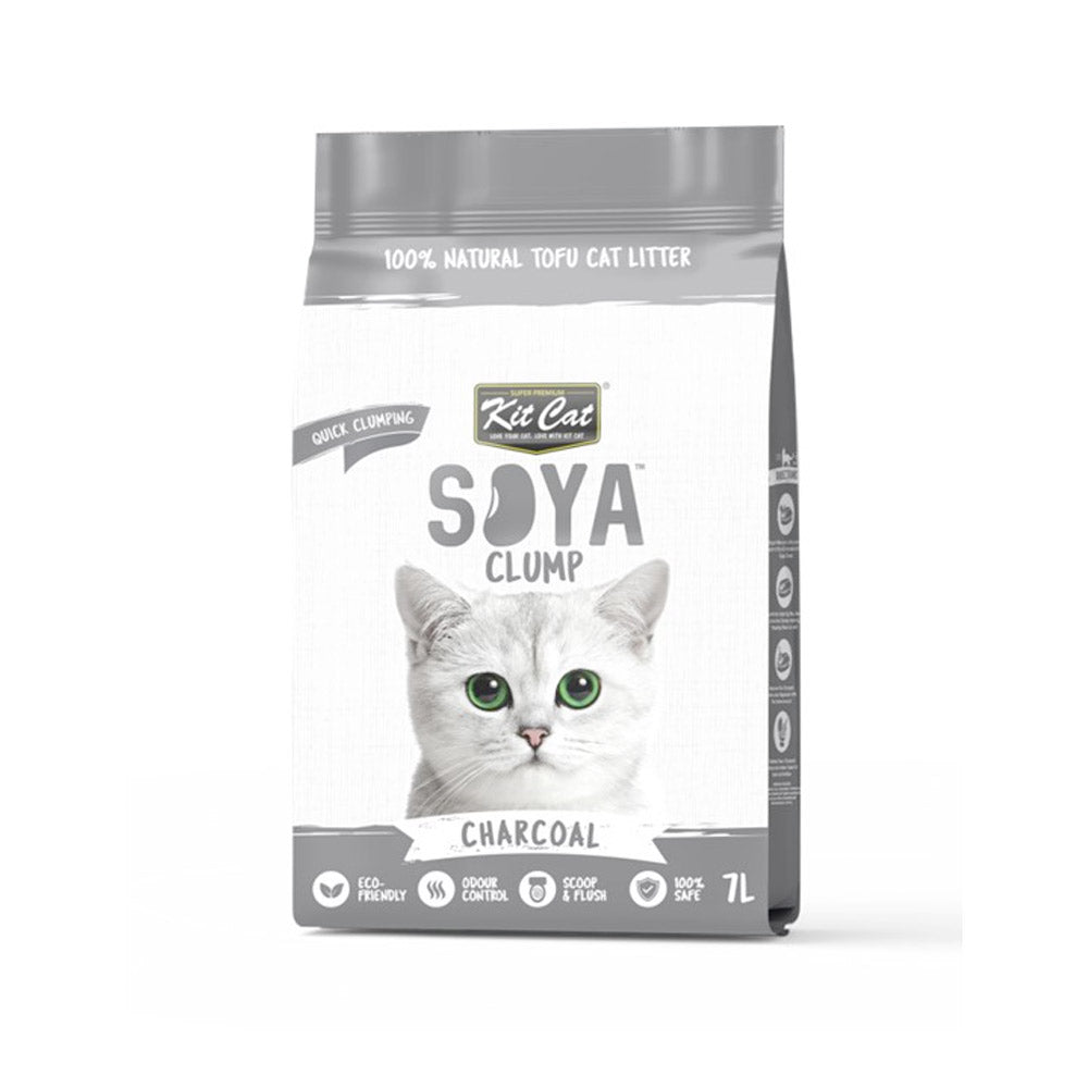 Kit Cat Charcoal Soya Clump Cat Litter