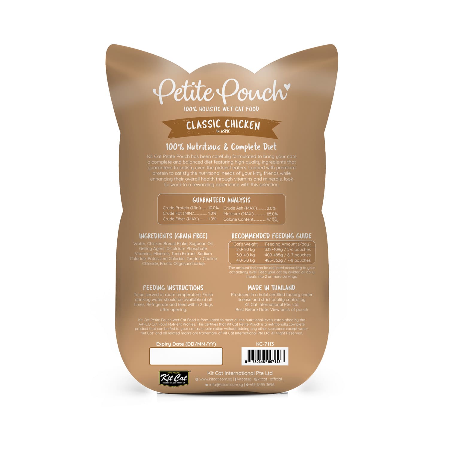 Kit Cat Petite Pouch Classic Chicken