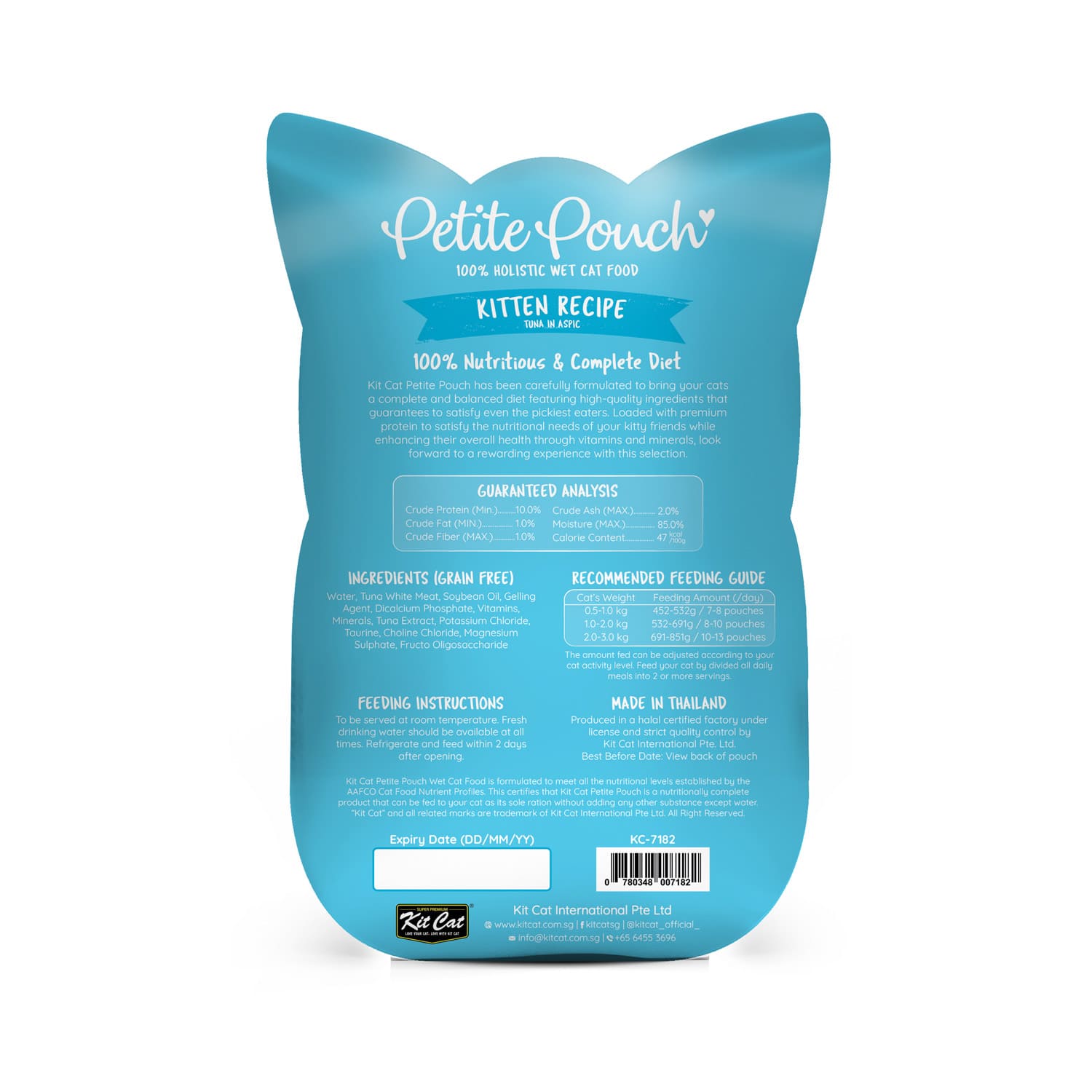 Kit Cat Petite Pouch Kitten Tuna