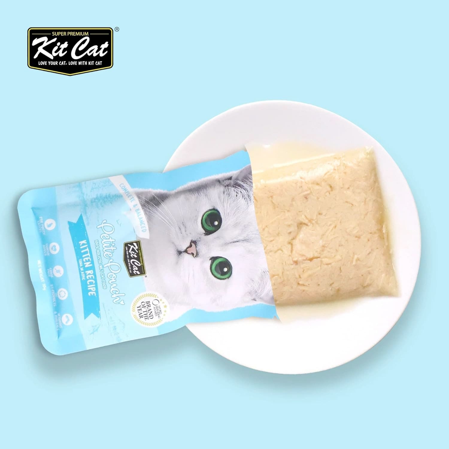 Kit Cat Petite Pouch Kitten Tuna