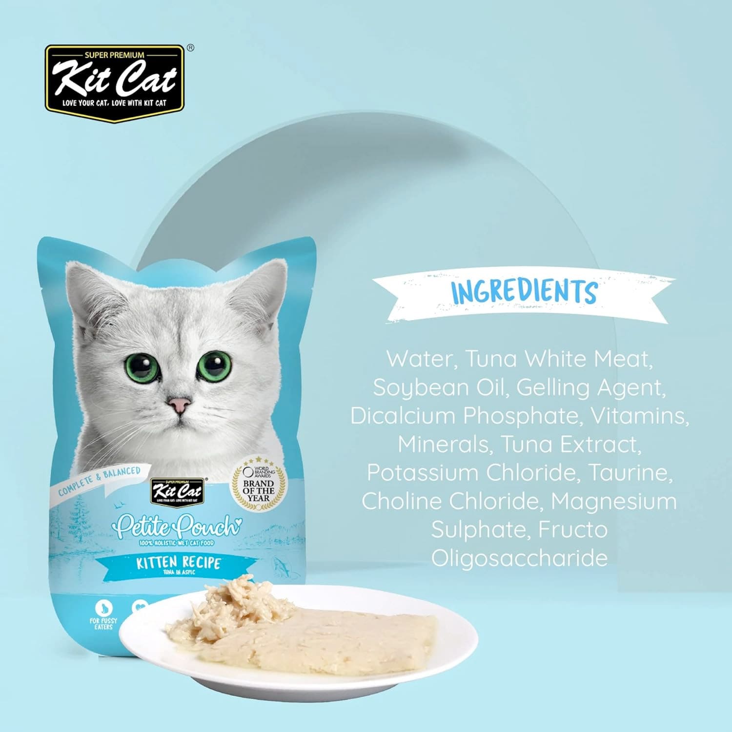 Kit Cat Petite Pouch Kitten Tuna