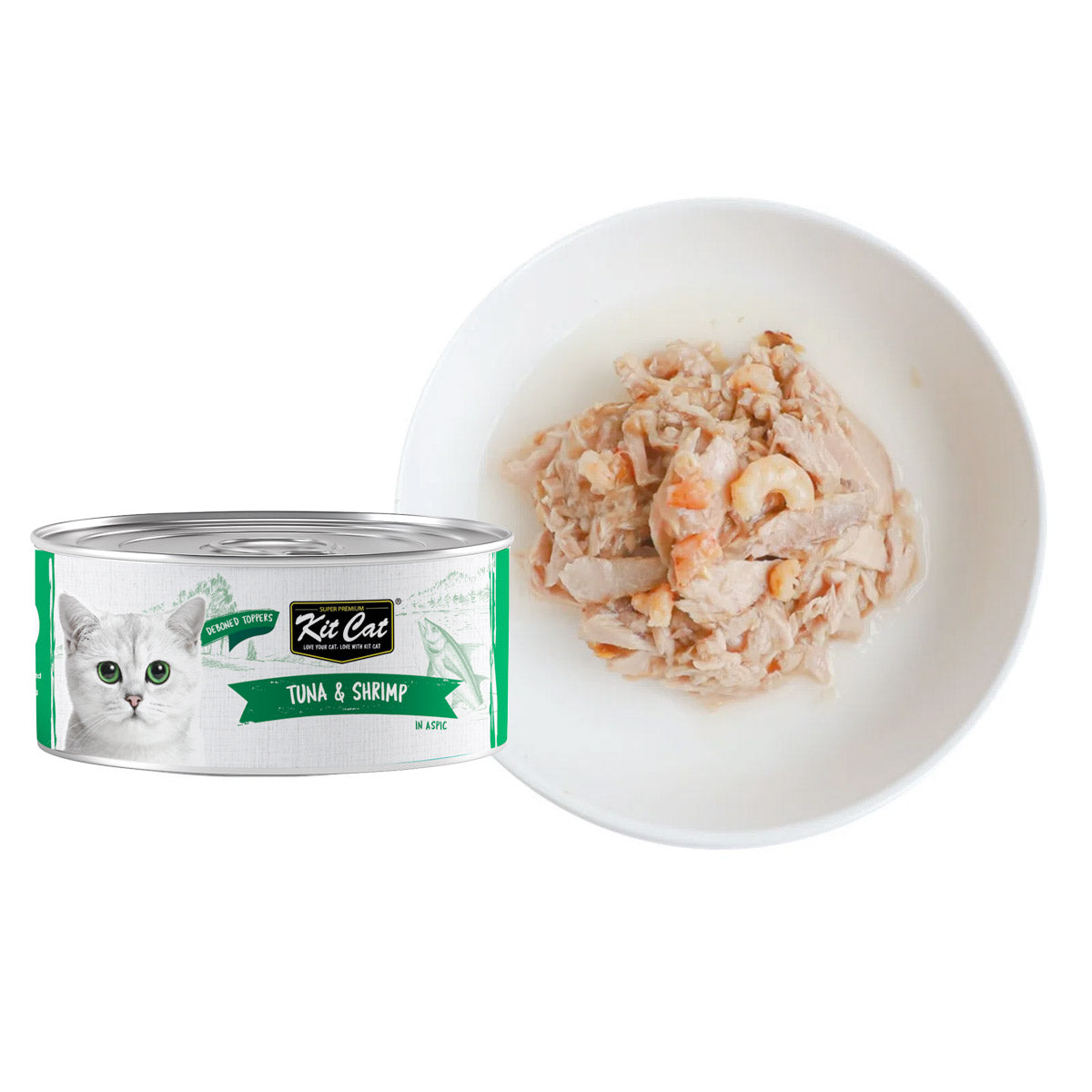 Tuna & Shrimp Toppers Cat Wet Food
