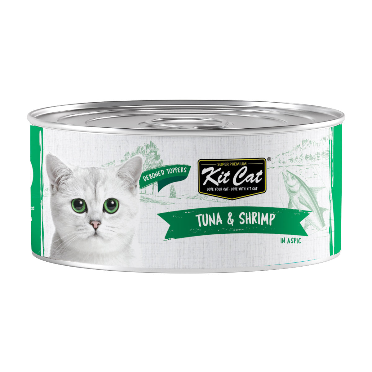 Tuna & Shrimp Toppers Cat Wet Food