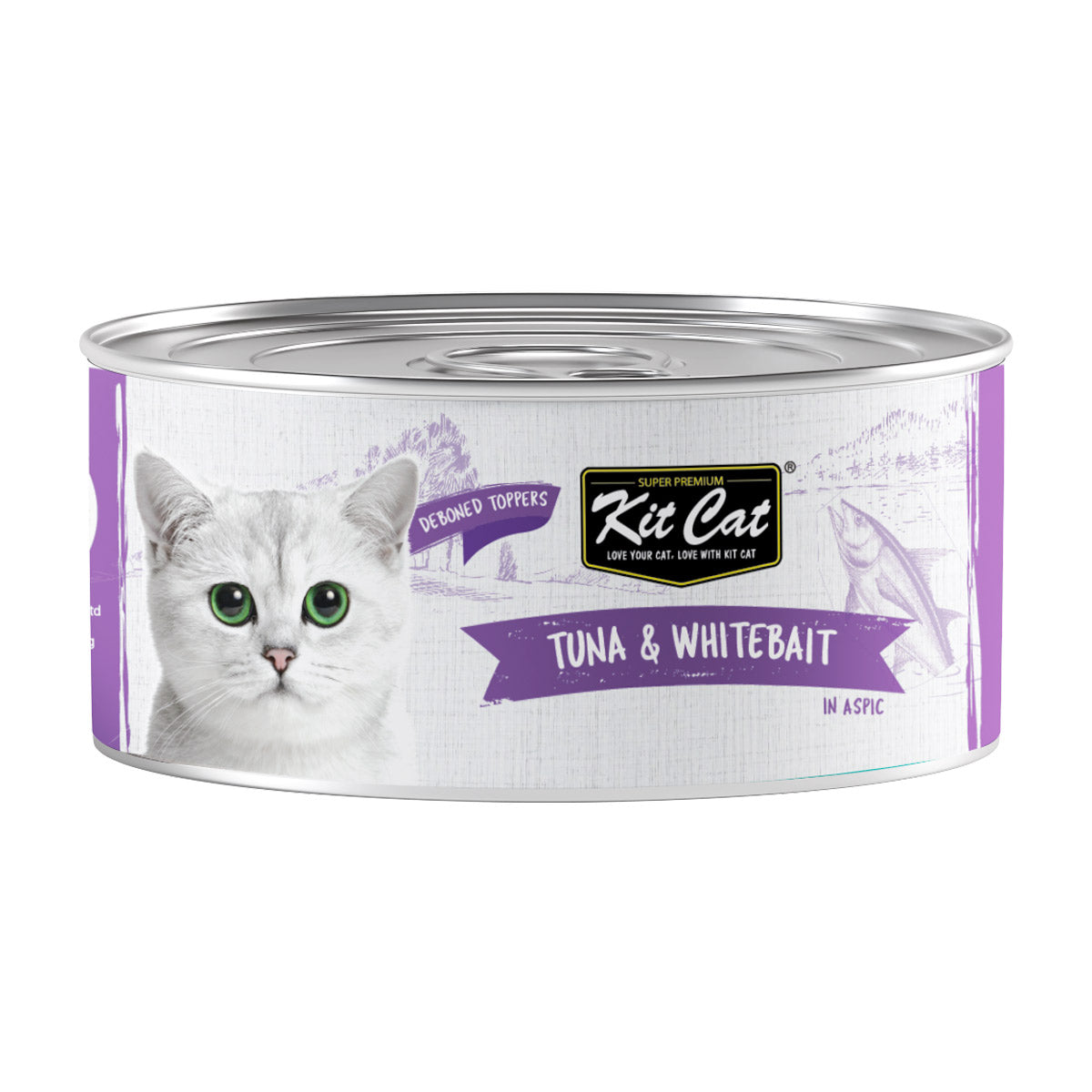 Tuna & Whitebait Toppers Cat Wet Food