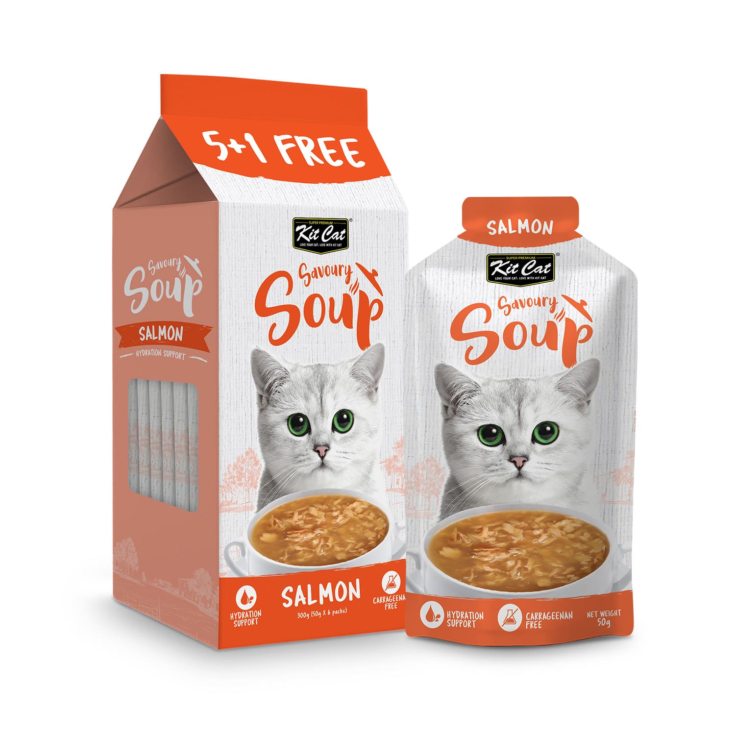 Kit Cat Savoury Soup Salmon