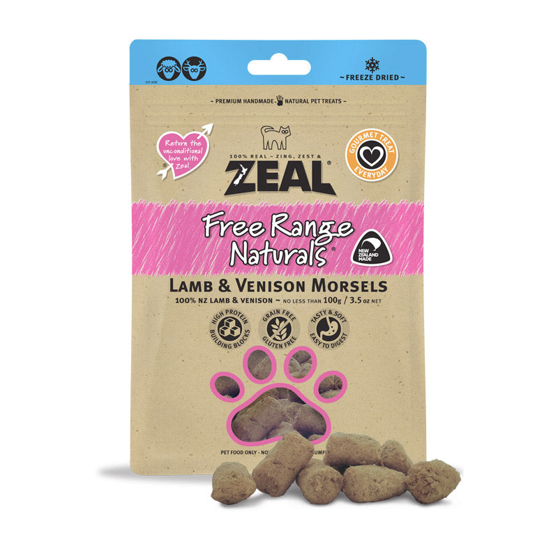 Freeze Dried Lamb & Venison Morsels