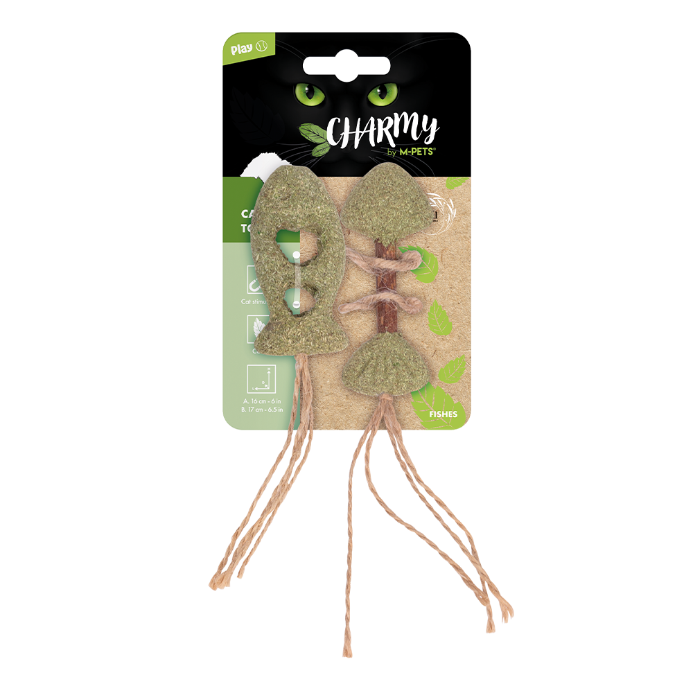 Charmy Fishes Catnip Cat Toy