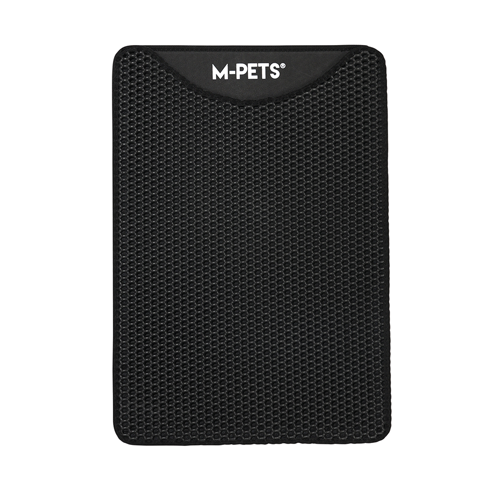 Duplex Black Cat Litter Mat