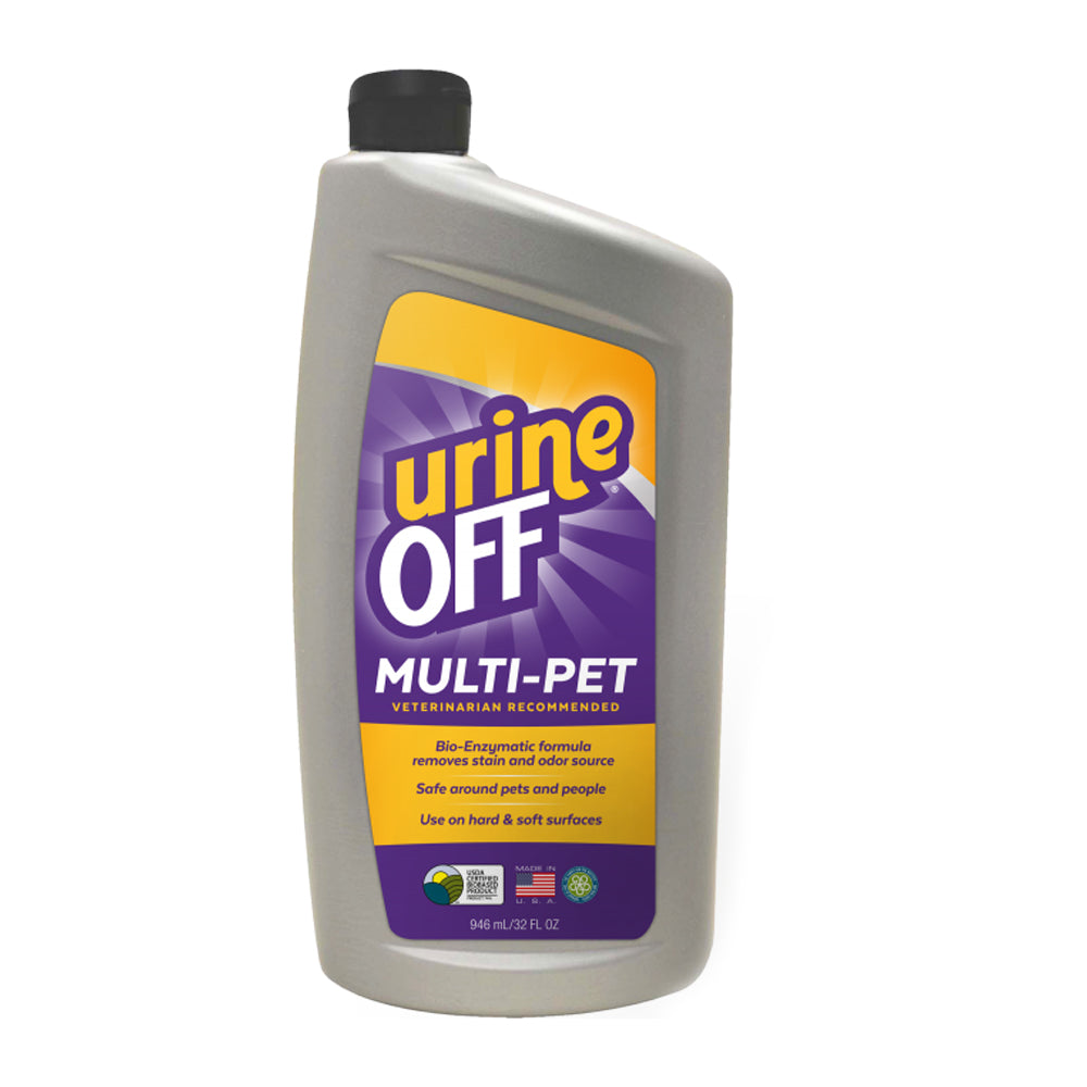 Urine Off Multi Pet Formula with Carpet Cap, 32 oz