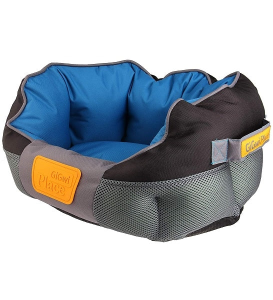 Soft Bed Blue & Black