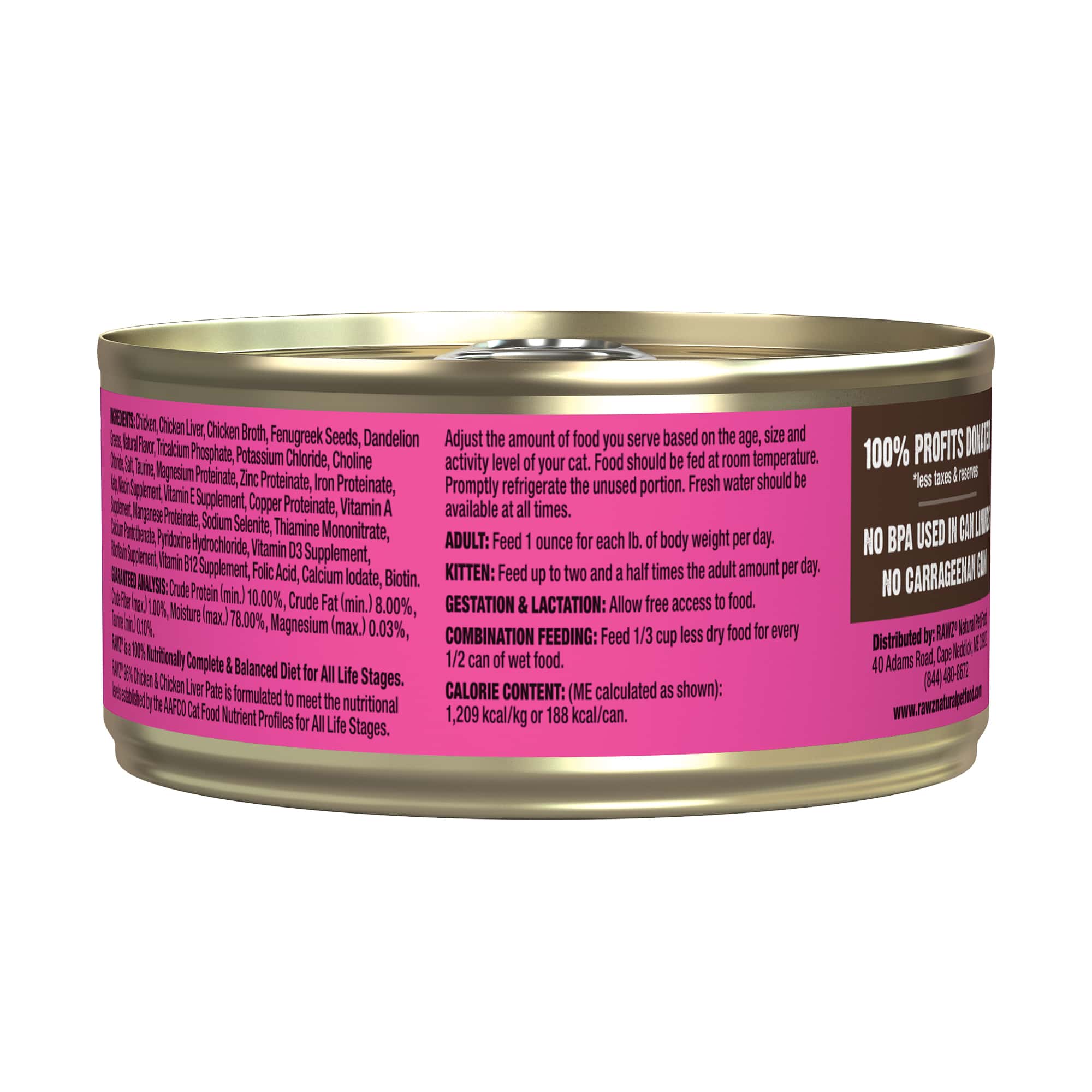 Chicken & Chicken Liver Pate Cat Food
