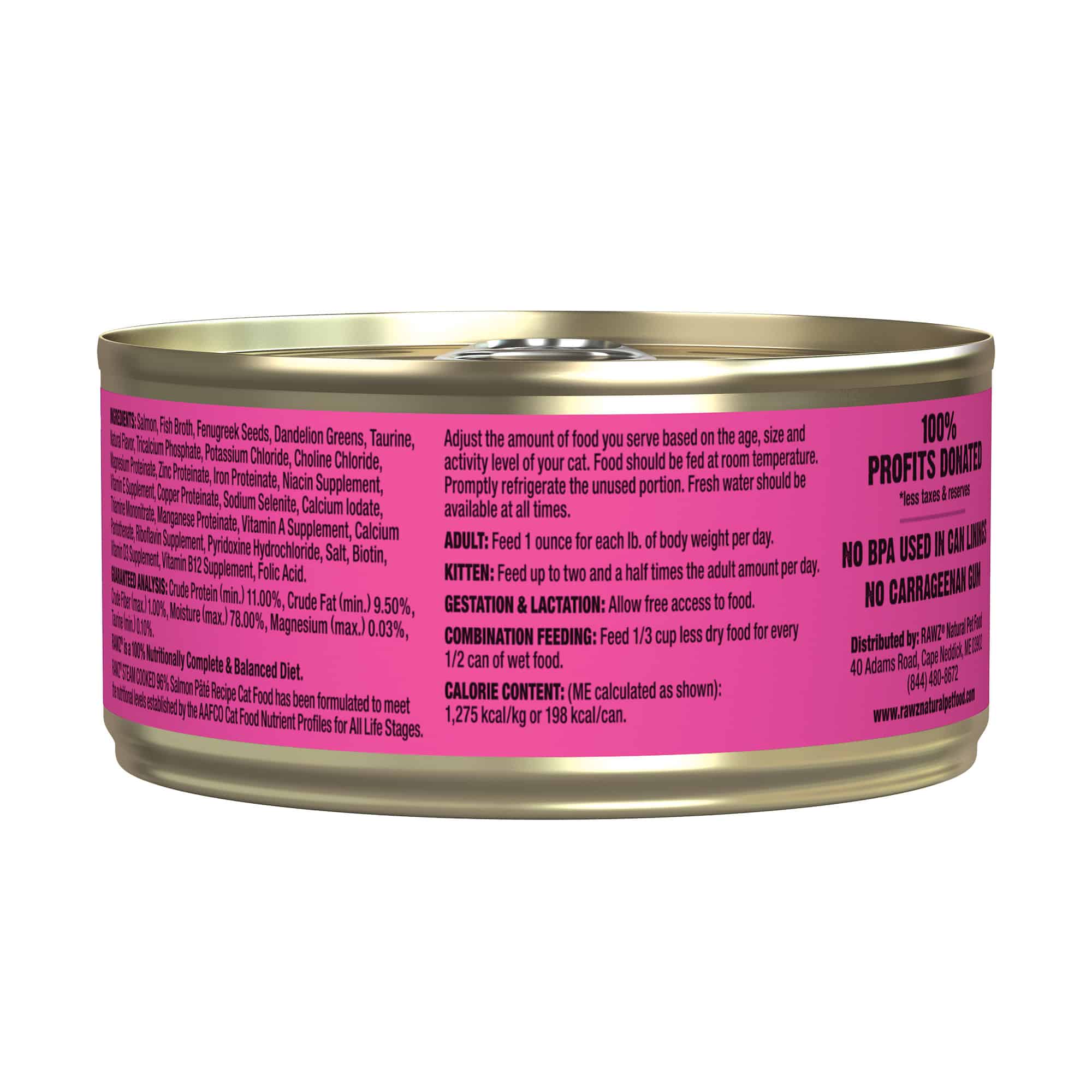 Salmon Pate Cat Food