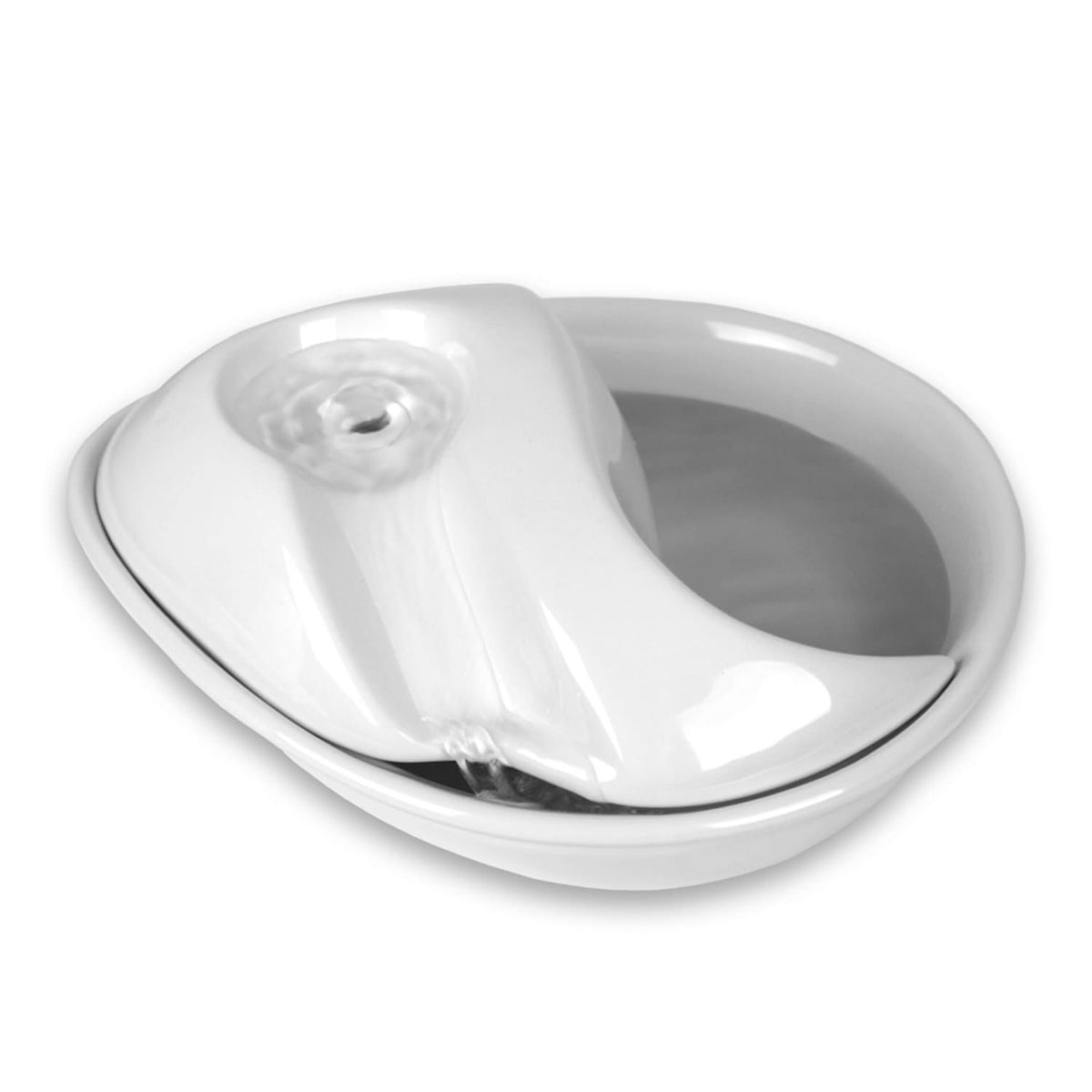 Raindrop Durable Ceramic Pet Fountain 60oz